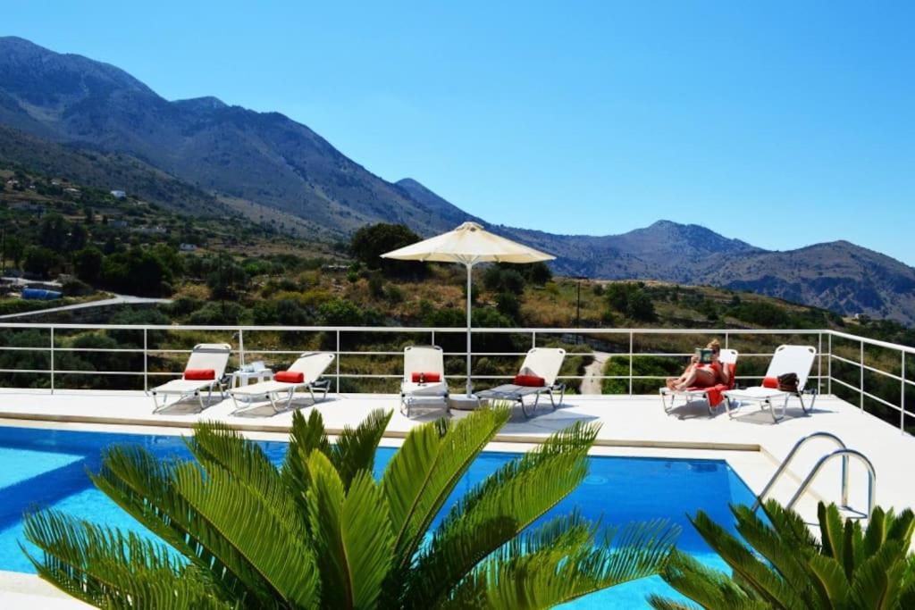 Villa Vuna - Private Pool -Sea View Chania  Exterior photo